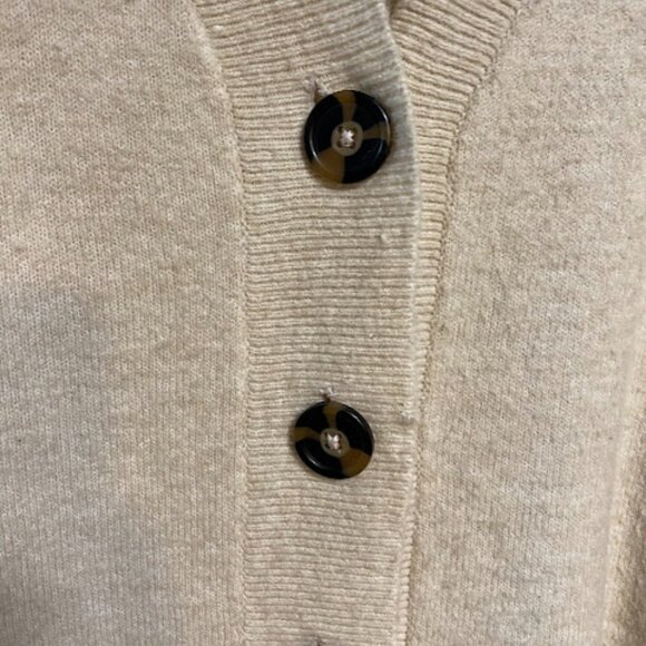 H&M Oversized V-Neck Women's Cardigan Sweater US Size S - Picture 3 of 7